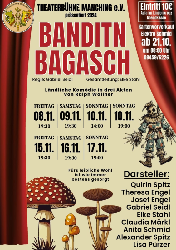 Plakat Banditn Bagasch